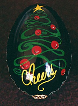 Victorian Lamp - back view